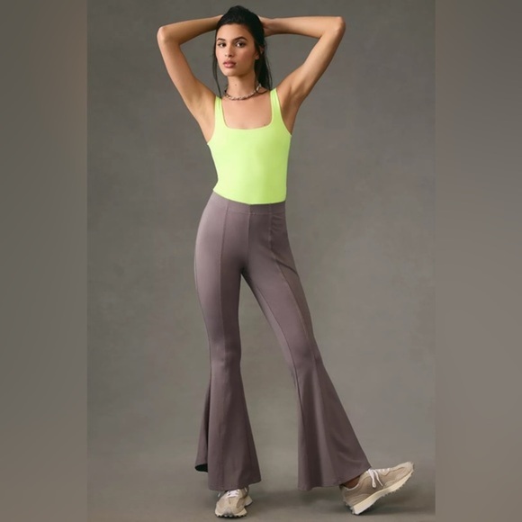 NWT Anthropologie Daily Practice Rubin Flare Yoga Pants XL - Picture 1 of 5